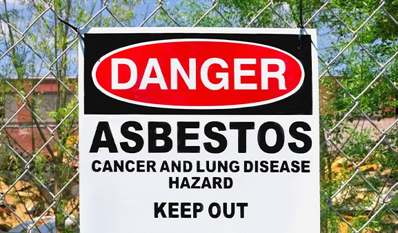 Danger Asbestos Sign